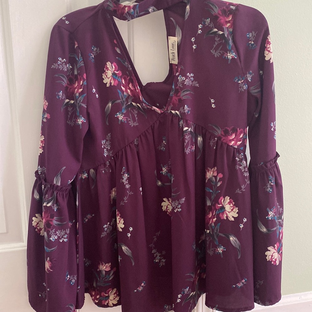 Purple blouse